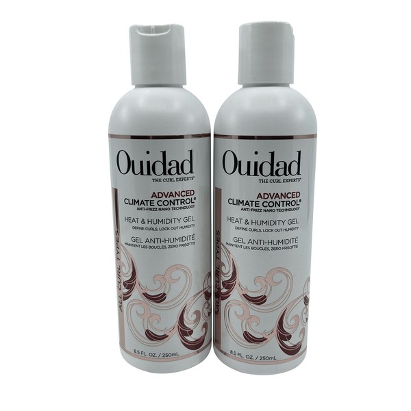 Ouidad Climate Control Heat & Humidity Gel 8.5 OZ Pack of 2