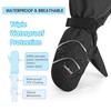 Unigear Kids Mittens Waterproof Winter Snow Ski Mittens with String