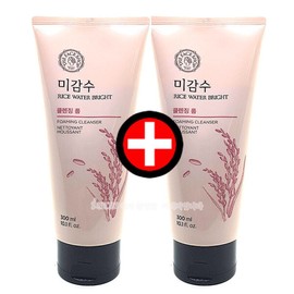 The Face Shop 1+1 The Face Shop Rice Water Bright Cleansing Foam (Large Capacity) / 1+1 더페이스샵 미감수 브라이트 클렌징폼(대용량)