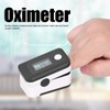 Fingertip Pulse Oximeter LED Screen Blood Oxygen Saturation Monitor with