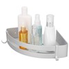 Wall Storage Rack Aluminum Corner Shower Caddies Wall Mounted Bathroom