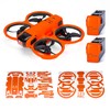 WRAPGRADE Skin Sticker for DJI AVATA 2 (Neon Orange)