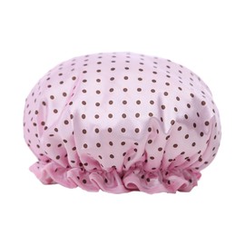 Healeved Stay Fresh Style 2pcs Floral Shower Cap Waterproof Hair Caps for Women Makeup Application Beauty Care