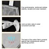 Tiiyee Heat Resistant Apron, 1000°C Fireproof Thermal Insulation Aluminum Foil