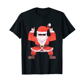 Cool Santa Claus Rock Heavy Metal Christmas Xmas 2019 Gift T-Shirt