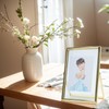 AhaGo Gold Floating Frame (4"x6", Vertical, 2 Set), For Picture