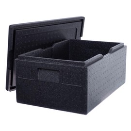 Allpax Thermal Box 40 Litres GN 1/1 with Lid 60 x 40 x 26.5 cm with Recessed Handles Insulated Box, Cool Box, Warming Box