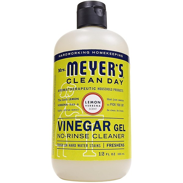 Mrs. Meyer's Clean Day Vinegar Gel Cleaner, Lemon Verbena, 12 oz
