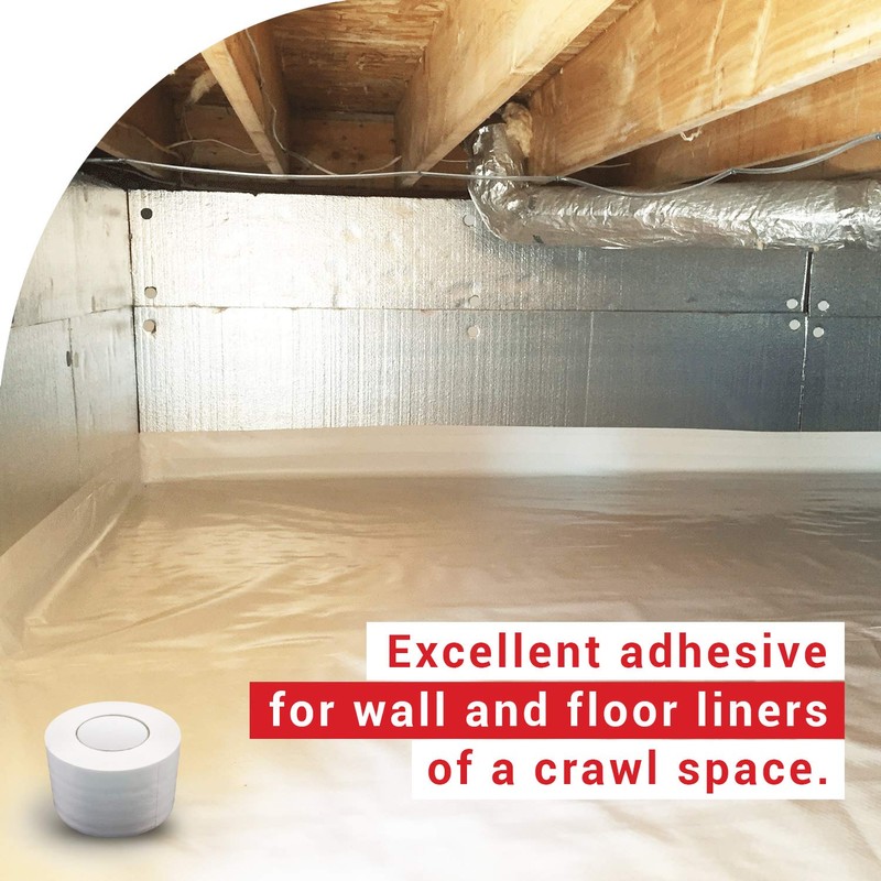 ELK Vapor Barrier Tape Moisture Barrier Seam and Seal Adhesive