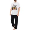Wallace and Gromit Mens Pyjamas Grey Medium
