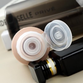 Mrsdry Travel Bottles for Toiletries, Large 6oz Oversize Containers, BPA Free Leak Proof Tubs Refillable Liquid Travel Accessories with Toiletry Bag for Cometic Shampoo and Lotion Soap (4 Pack)