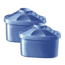 Lake Industries Alkaline Water Pitcher Cartridge Replacement | 150 liters/40 Gallon Capacity | Pure Clean Hydration | 2-Pack