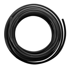 Beduan Pneumatic Tubing Pipe 5/16" OD Black Air Compressor PU Line Hose Tube for Water Fluid Transfer 12Meter 39.4ft
