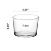Bormioli Rocco Essential Decor Glassware – Set Of 12 Mini
