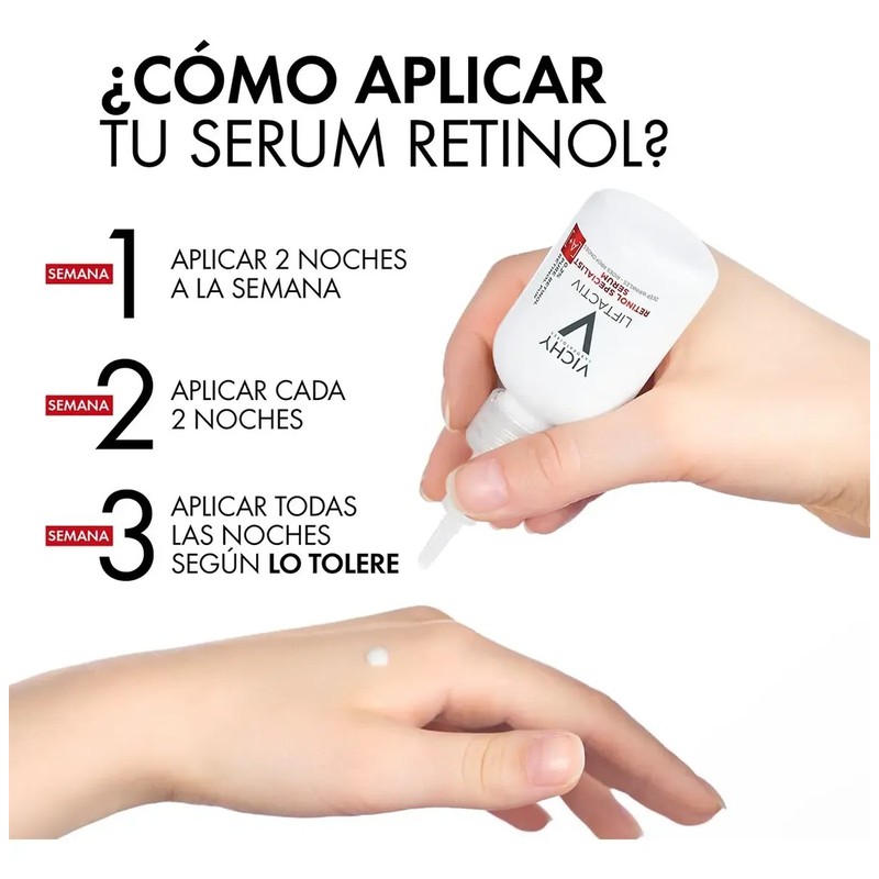Retinol Sérum Reducción De Arrugas Vichy Liftactiv 30ml