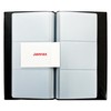 Janrax 60 Pocket Black Name Business Card Holder