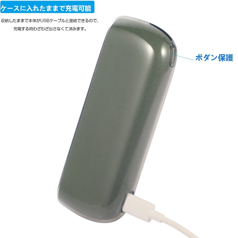 Case for iqos Compatible with Ilma Case, TPU Transparent Soft