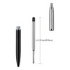 ChaoQ Ballpoint Pen, 3 Pcs Retractable Metal Ballpoint Pens, for
