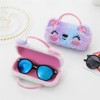 Hifot Mermaid Sunglasses Hard Case for Children Girls Boys, Bear