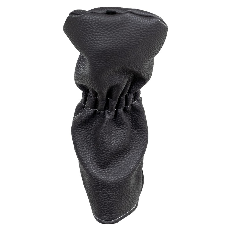 IZZO Golf Premium Hybrid Headcover Gray/Black - durable PU leather