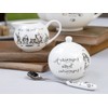V&A Alice in Wonderland Fine China Milk Jug and Sugar