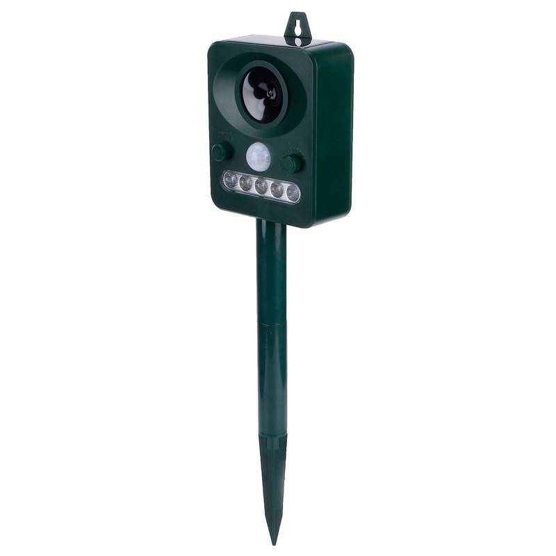 Solar Bird Repellent Outdoor USB Ultrasonic Mouse Insect Repeller with