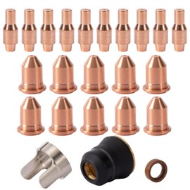 Plasma Torch Electrode 56576 Nozzle 56811 56255 45A fits Harbor Freight Titanium Plasma45 TI-PC45 iPT-45 58895 Plasma Torch consumables,23pk