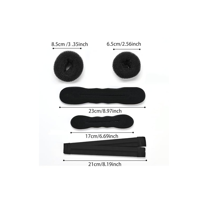 Hair Bun Maker Set de 31 Piezas Set de Accesorios