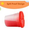 10 PCS Paint Cups, Spill Proof Paint Cups with Lids