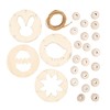 Easter Wooden Bead Craft Kit, Makes 3