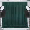 ESGOTBME 10x7ft Wrinkle Free Hunter Green Backdrop Curtain for Parties