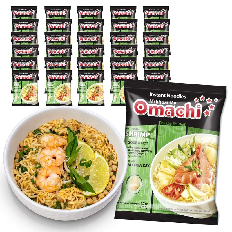 OMACHI Golden Potato Noodles - Made with Natural Ingredients -