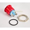 Clean Injection Billet Buttons RED 19MM PURGE NITROUS OXIDE NOS