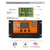 Solar Charge Controller LCD Display 3 Stage Management Solar Panel