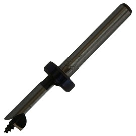 Star M 41B-090 Shiitake Bit for Woodworking 0.3 inches (9.0 mm) Round Shaft Type with Stopper, Silver