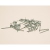 Wakaisangyo Wakai Unichrome Flat Head Nails, 0.8 x 0.6 inches