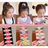 Wenlly 10 Pieces Hair Ties, Cute bow & flower Elastic