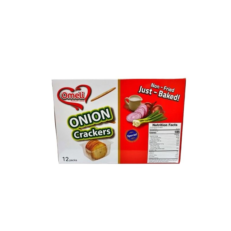 Omeli Premium Onion Crackers- 360g
