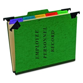 Pendaflex Hanging Employee/Personnel Folders, Letter Size, Green, Each (SER-2-GR)