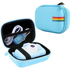 Leayjeen - Funda para cámara de fotos compatible con ArtCWK, BOWJOY & NIMESECI, Sinceroduct, MINIBEAR, TONDOZEN, Dartwood y más digital para niños, regalo – Funda para cámara de acción de juguete y accesorios (solo funda)