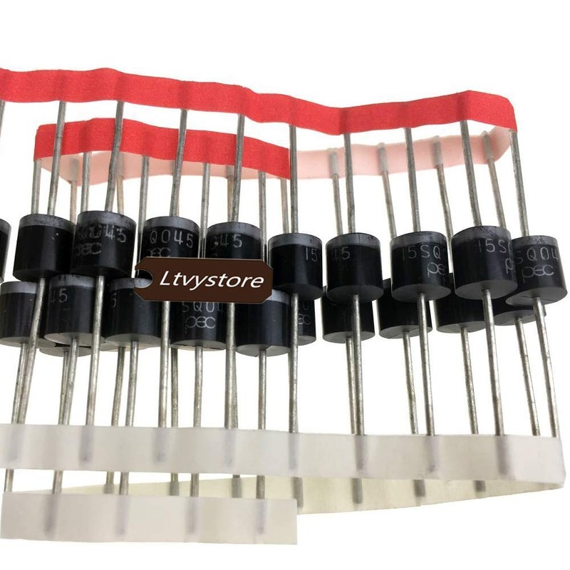 Ltvystore 30PCS 15Amp Diode Schottky Blocking Diodes Compatible for Solar