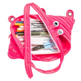 ZIPIT Monster 3-Ring Pencil Case, Pink