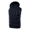Electric Heating Vest USB 9 Heating Zones Sleeveless Hooded Full