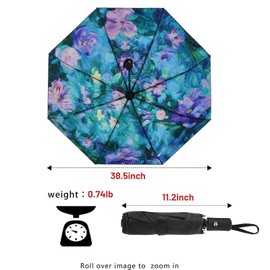 SY COMPACT Travel Umbrella Windproof Automatic Unbreakable -Factory Direct High Cost-Effective Umbrella