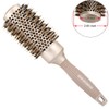 BANGMENG Round Brush Blow Out with Boar Bristles, Nano Thermal