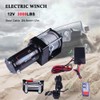 Electric Winch 12V 24V 3000 lbs Winches for Towing Boat