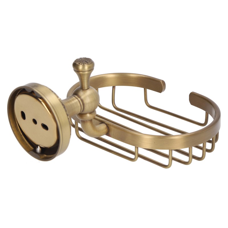Wall Mounted Bathroom Soap Holder Antique Soap Basket Toilet Soap
