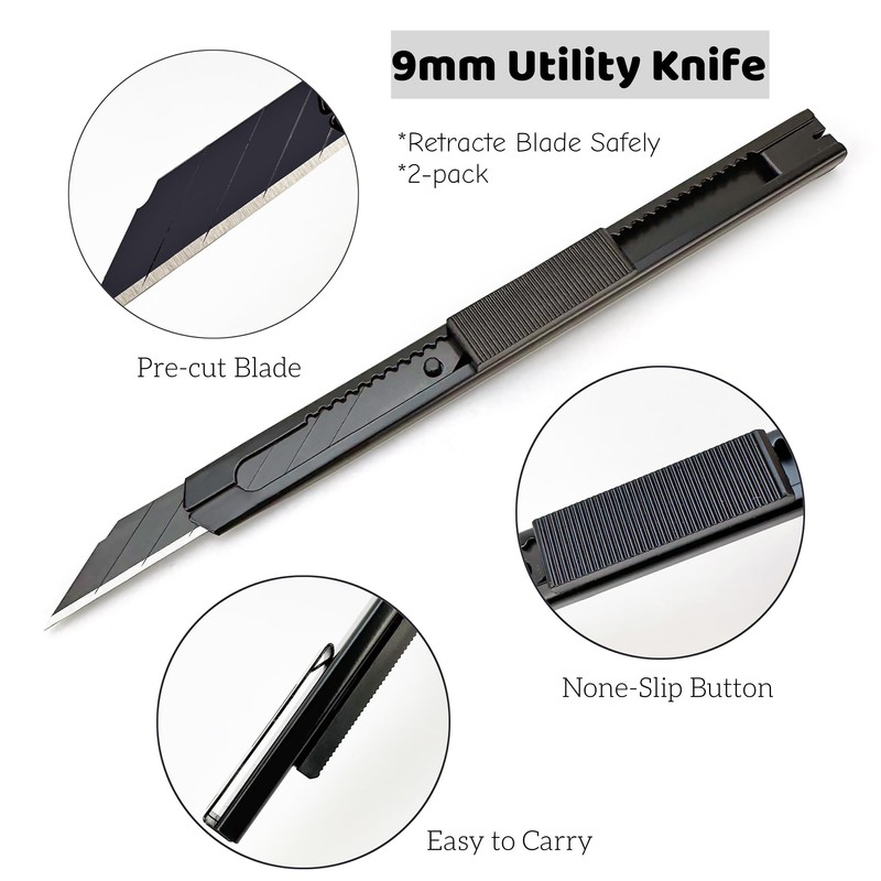 Professional Car Window Tint Film Installation Tool Kit - 9mm