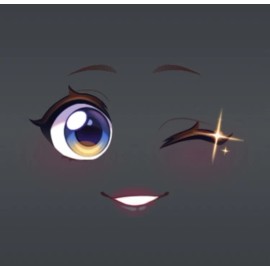 Jazwares Roblox | Sparkling Friendly Wink Face Series 10 WORLDWIDE - Roblox RARE Toy Code