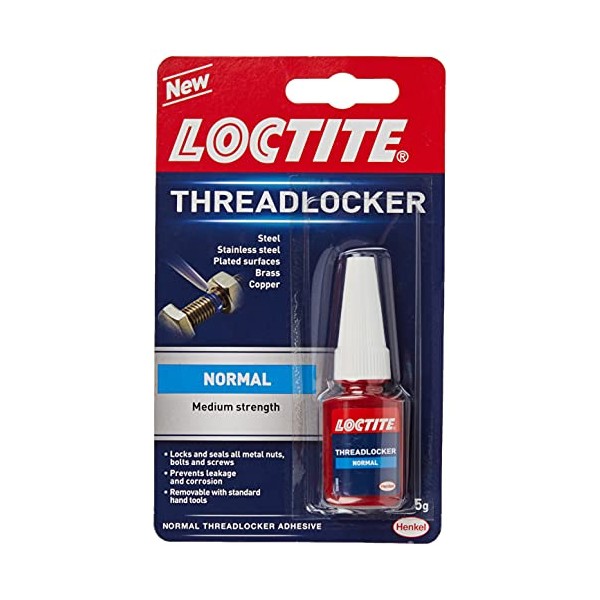 Loctite 2259681 Lock ânâ Seal Fast Thread Lock & Sealant-5g / Easy to use/Maintains clamp Pressure loosening/Prevents Corrosion / 100% Effective, Transparent